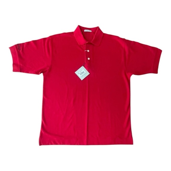 Cutter & Buck Other - Cutter & Buck Vibrant Red Polo Shirt 100% Cotton